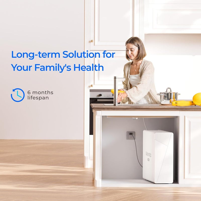 Waterdrop WD-F2 Filter, Replacement for WD-X8-Basic & WD-X8-Alkaline & WD-X12-Basic & WD-X12-Alkaline & WD-X16-Alkaline, 6-month Lifetime - Image 2